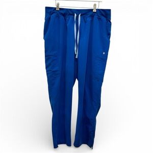 FIGS Royal Blue Scrub Pants Tall Plus Size 3XLT